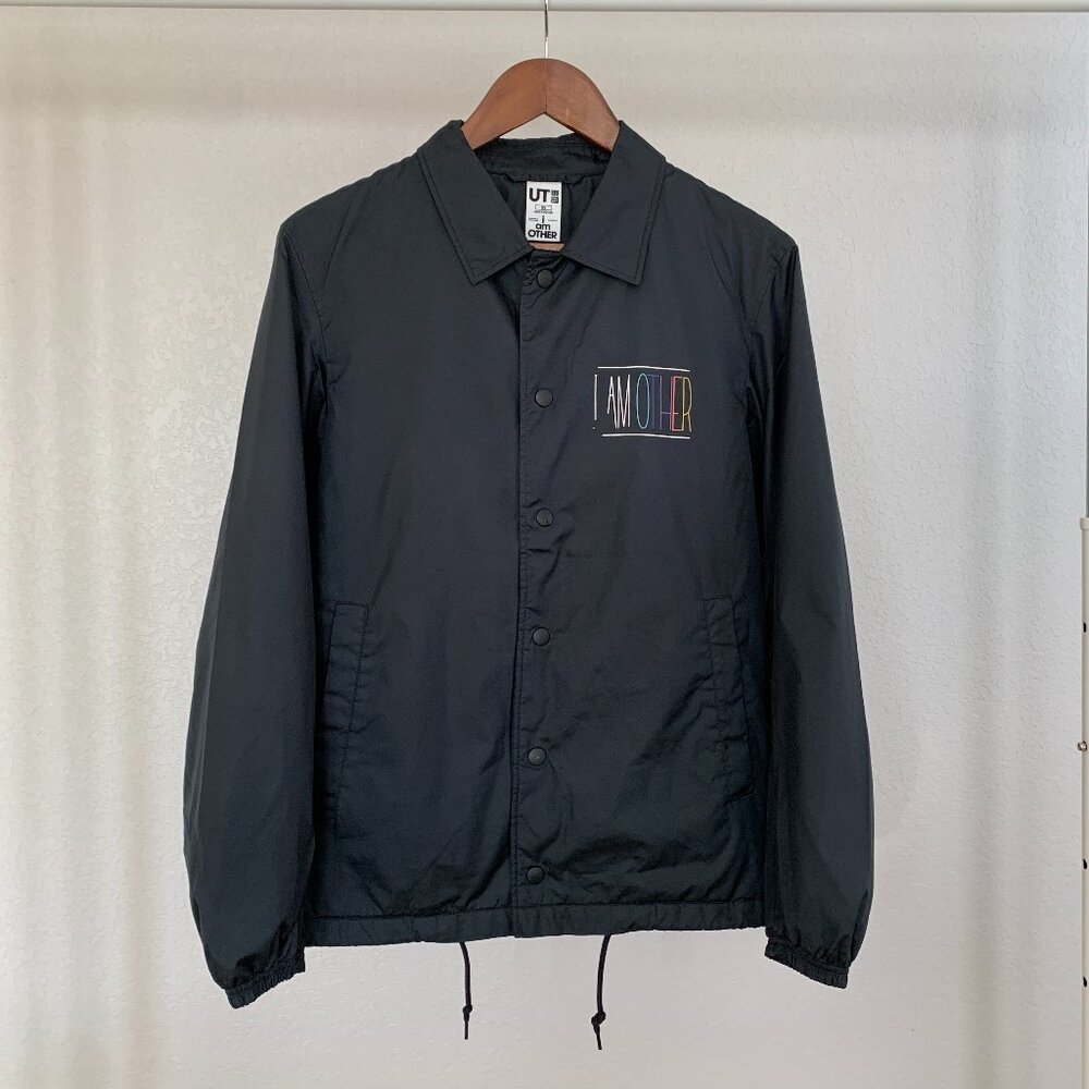 Uniqlo × Pharrell Williams I Am Other Coach Jacket – Black – Men’s XS